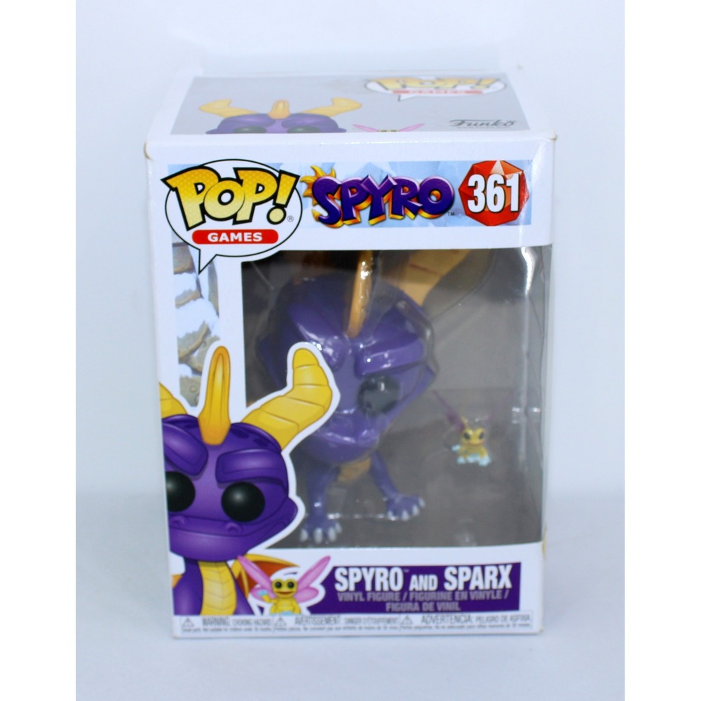 Funko Pop Spyro and Sparx 361 Games Vinyl Figure Collectible Toy New